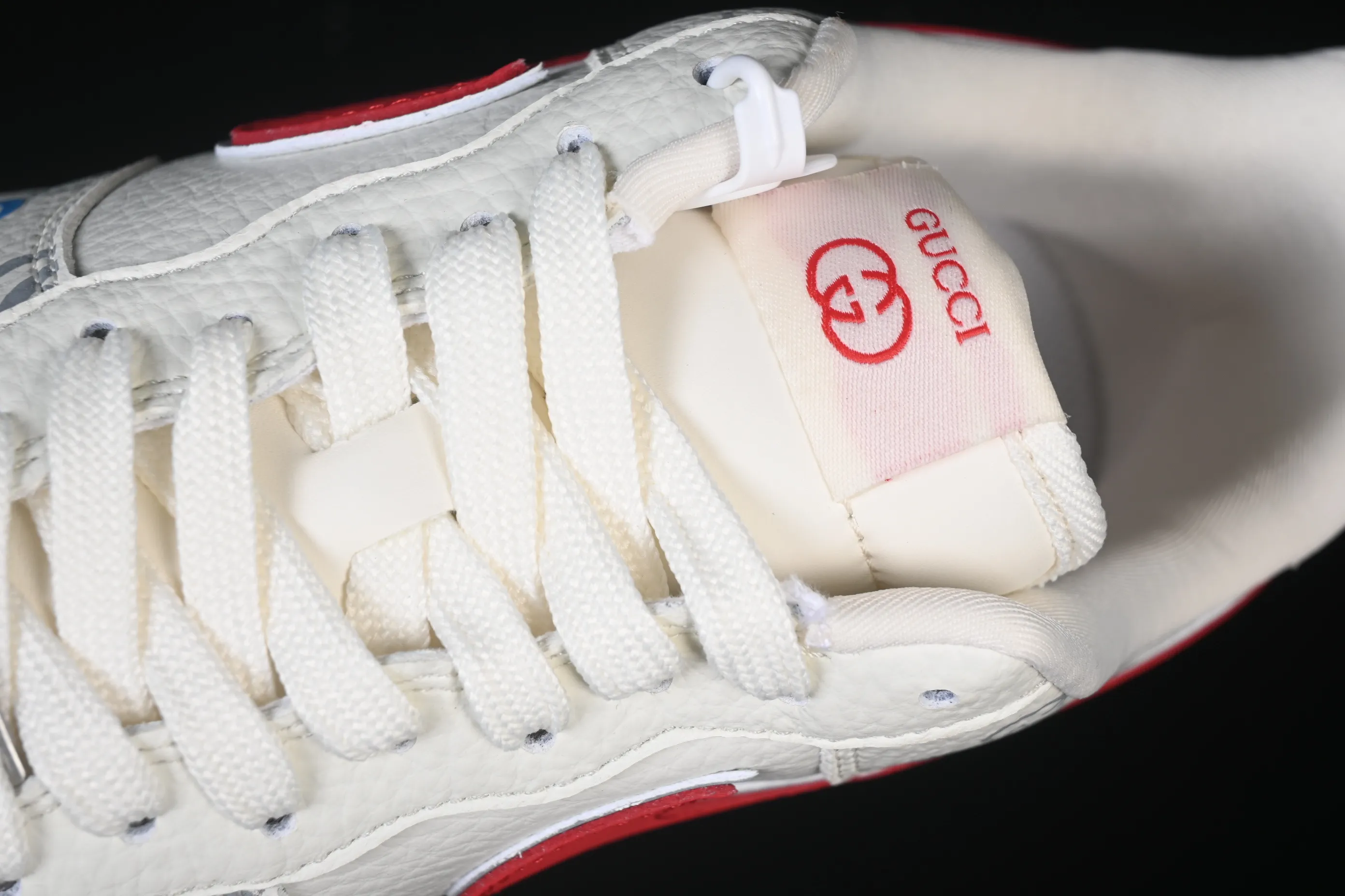 All categories Nk Air Force 1 Air Force series Nk Air Force 1 Low Air Force low-top Nike Air Force 1'07 Low Gucci co-branded white, red and blue Air Force 1 low-top casual sneakers SC0601-572